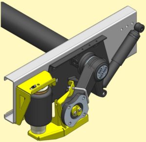 AL-KO Dunlop conversion Kit CAD drawing