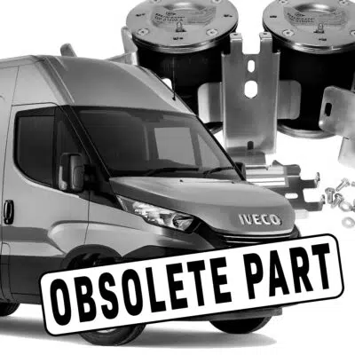 Obsolete Part Label on Iveco Van image