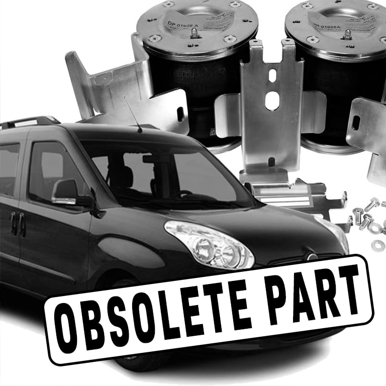 Discontinued Fiat Doblo air suspension kit from Dunlop