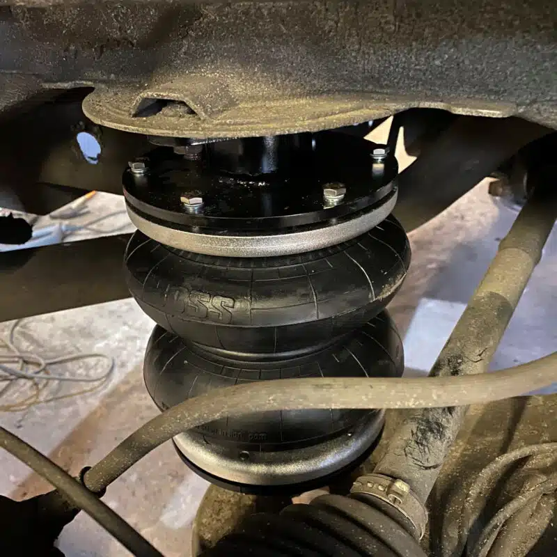 Mercedes Vito rear kit shown assembled