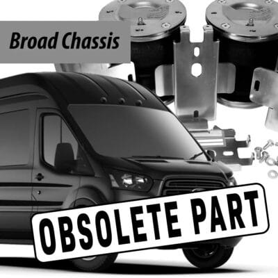 Broad Chassis Ford Motorhome kit with Obsolete Label graphic