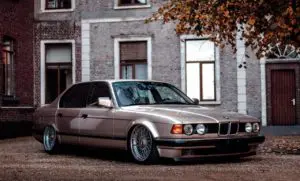 BMW E32 7 series saloon very low on AirRide