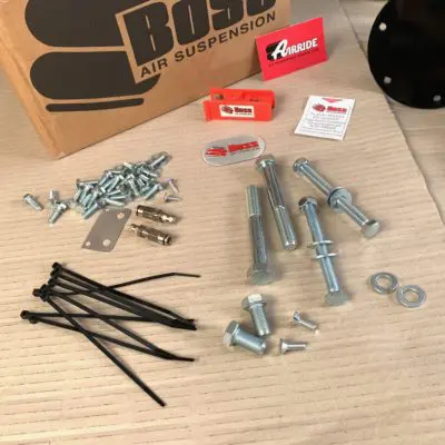 Air suspension kit for Mercedes X Class rear end