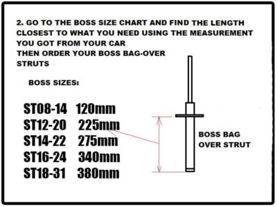 Boss Air Suspension Universal Strut Air-Strut-Measuring-2