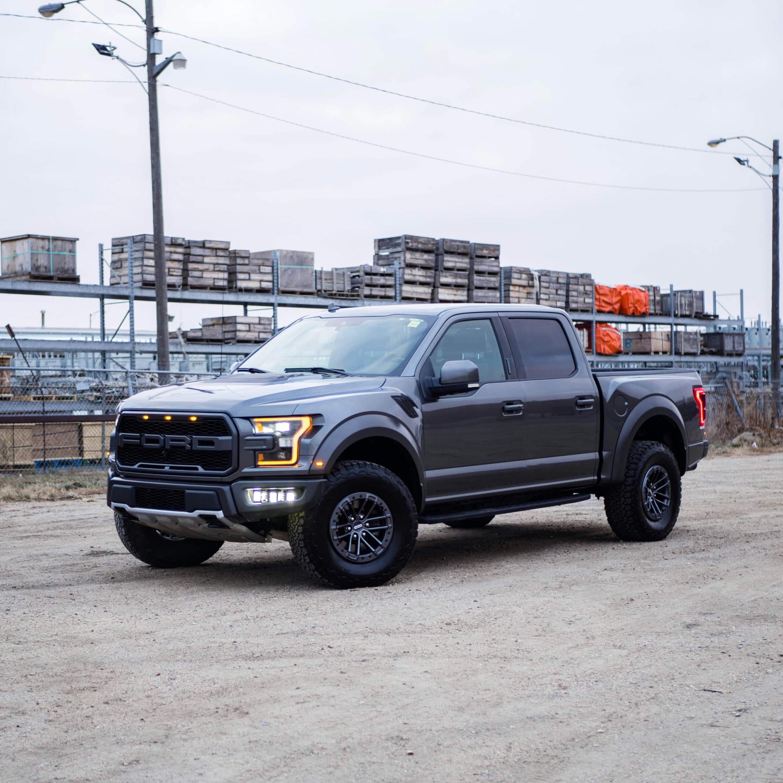 Grey Ford F150