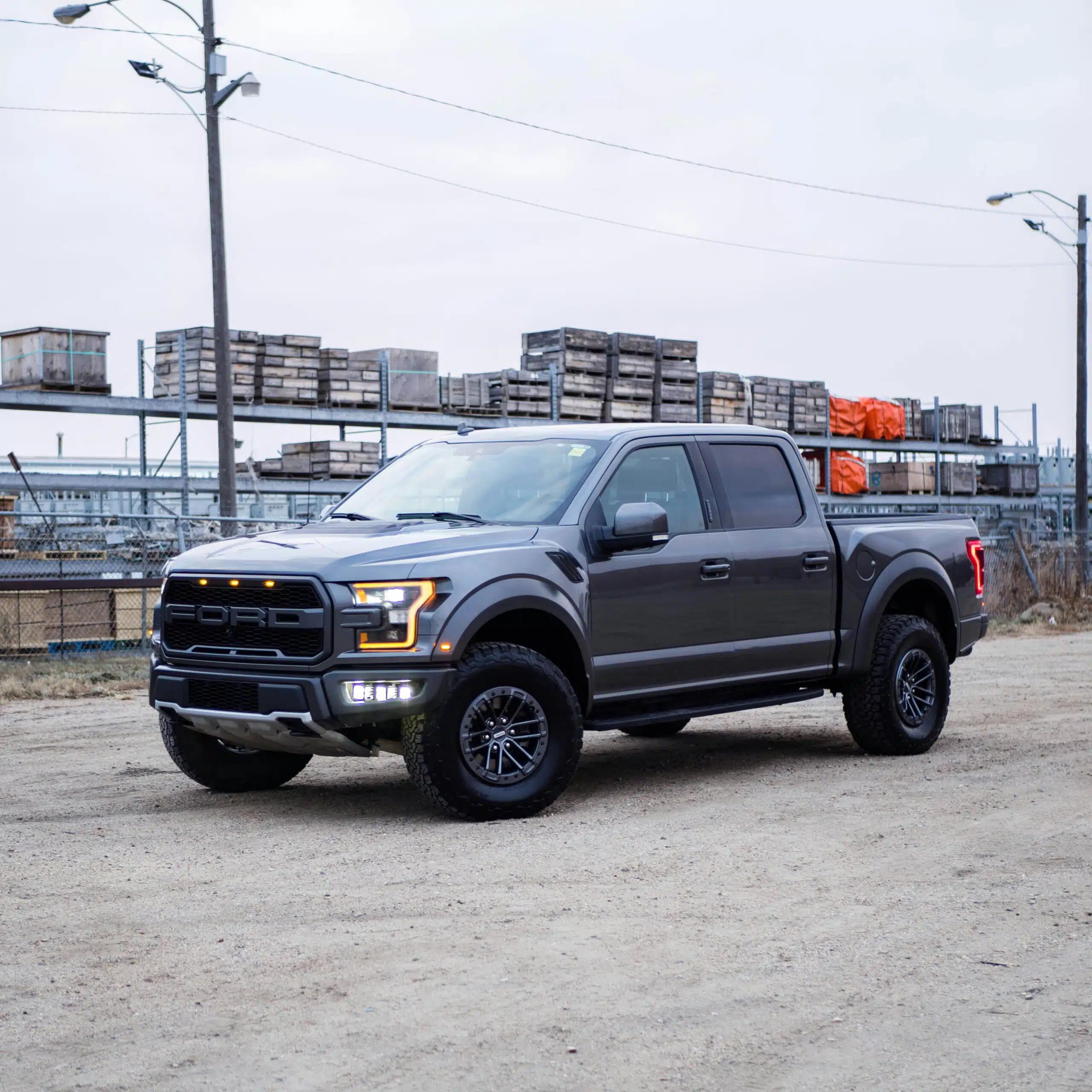 Grey Ford F150