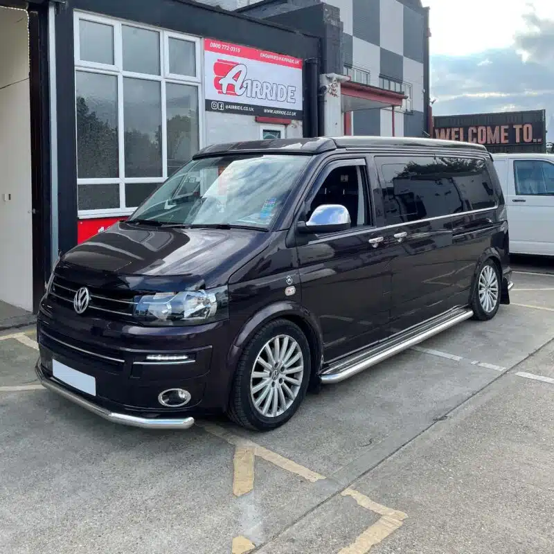 VW T5 California shown parked outside AirRide