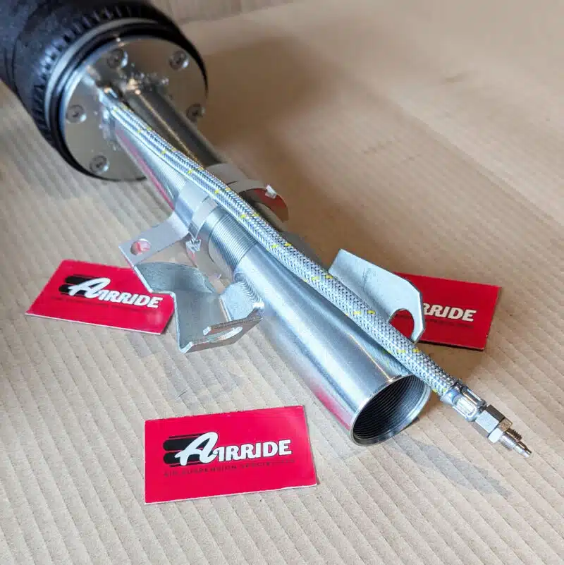 Close up of TA Technix Volvo C30 front shock absorber