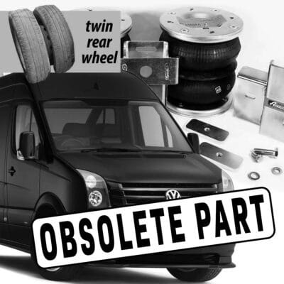 Rear Axle Load support Air Suspension kit with van and kit image
