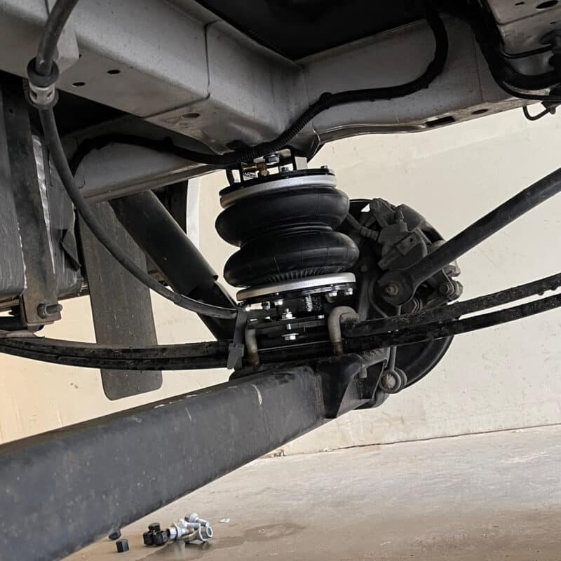 Ducato, Jumper, Relay, Boxer load support kit shown installed on a vehicle