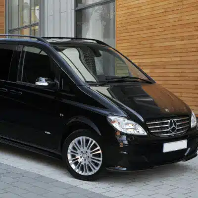 Black Mercedes Vito W639