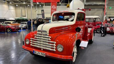 Truck on display at Essen Motor Show