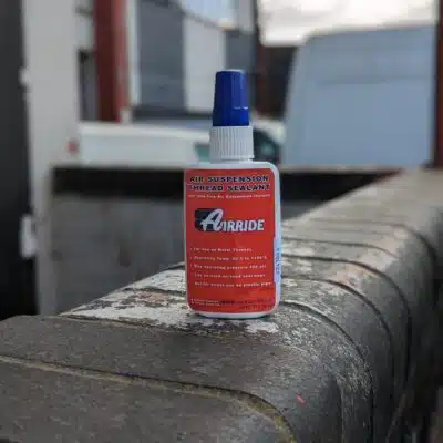 AirRide thread sealant pictured outside