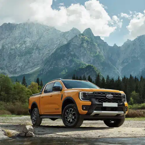 New Ford Ranger shown outdoors
