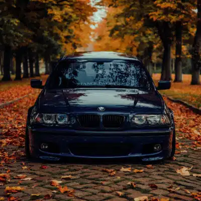 Leafy lowered BMW E46