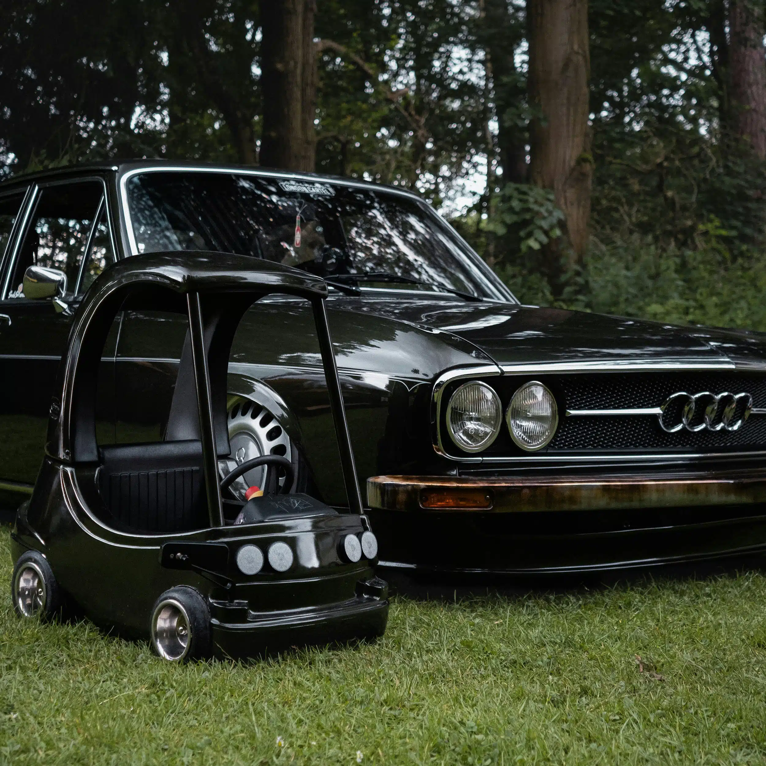 Lowered Audi