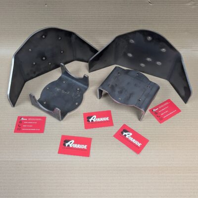 Over axle brackets for Boss 2500 bags