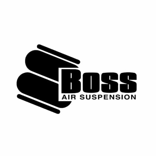 Boss Logo in black and white